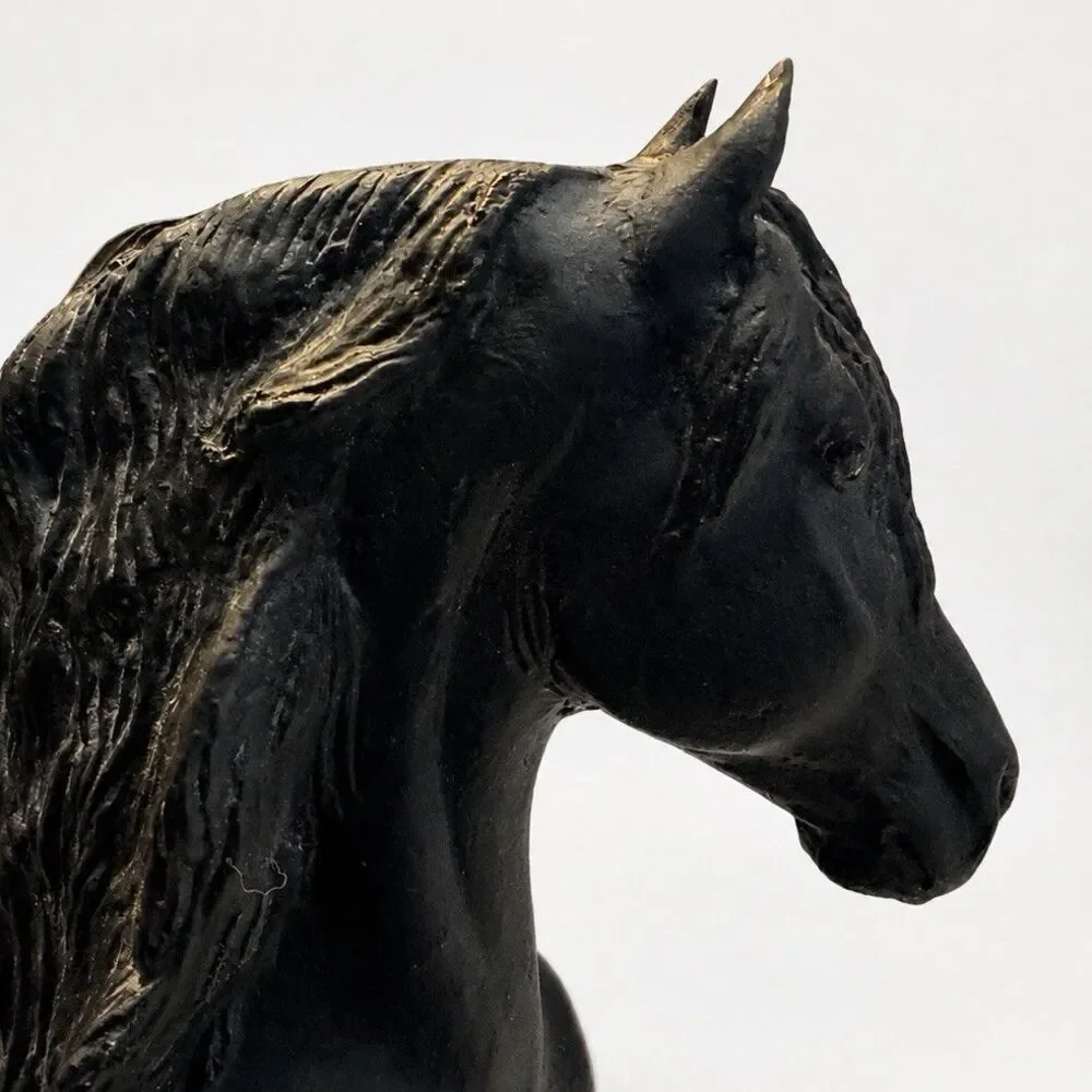 Breyer #485 Friesian Stallion Black Traditional Horse 1992-1995 Vintage